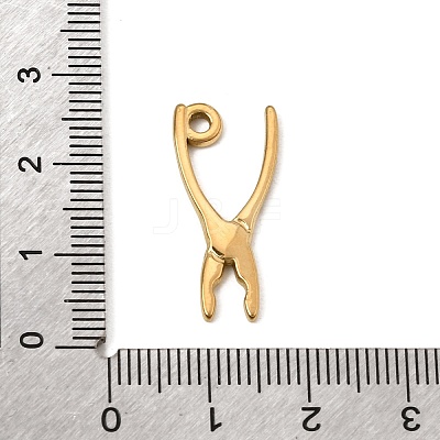 304 Stainless Steel Pendant Cabochon Setting SA-CBA9B1E-20G-1