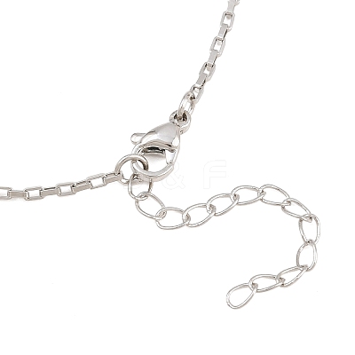 Brass Box Chain Bracelet Making KK-CBADBBF-02P-1