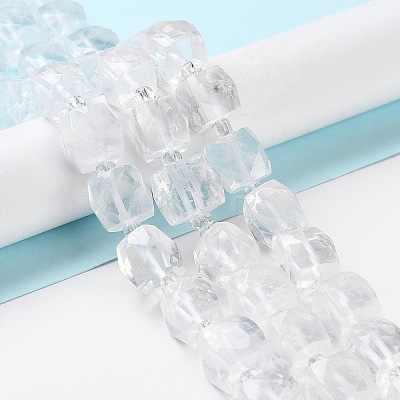 Natural Quartz Crystal Beads Strands G-B065-A12-1