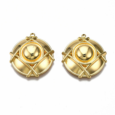 Rack Plating Alloy Pendants PALLOY-N175-17-1