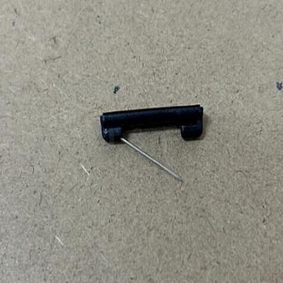 Plastic Brooch Finding FIND-WH0048-41B-1
