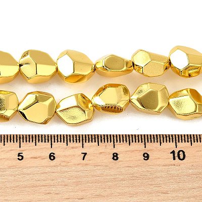 Electroplate Glass Beads Strands EGLA-V001-06A-1