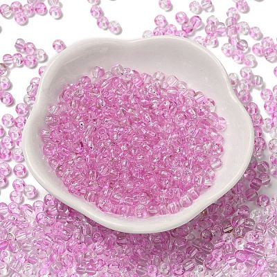 Transparent Colours Glass Round Beads SEED-F006-05A-05-1