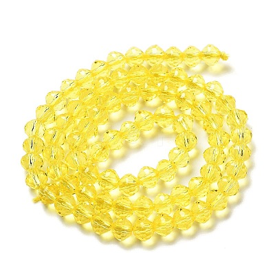 Transparent Glass Beads Strands GLAA-A014-03D-1