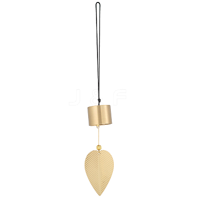 Brass Bell Pendants HJEW-WH20816-010G-D-1