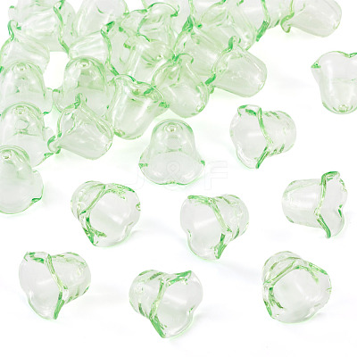 30Pcs Acrylic Bead Caps for Wind Chimes Making TACR-TA0001-69C-1