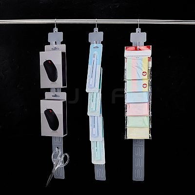 50Pcs Plastic Hanging Merchandise Strips KY-PH0002-22-1