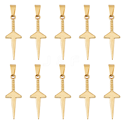 304 Stainless Steel Pendants STAS-UN0047-18-1