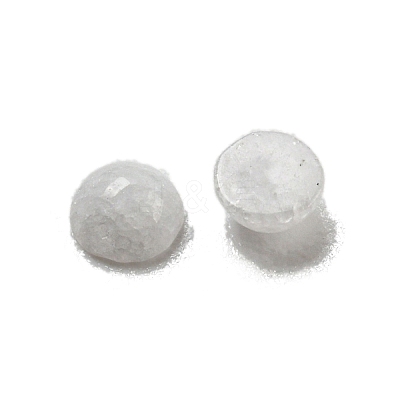 Natural White Jade Cabochons G-H309-02-10-1