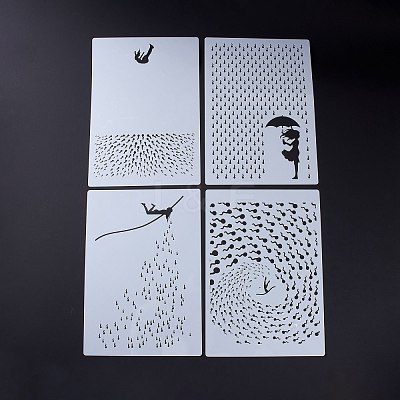 PET Drawing Stencil DIY-C036-03-1