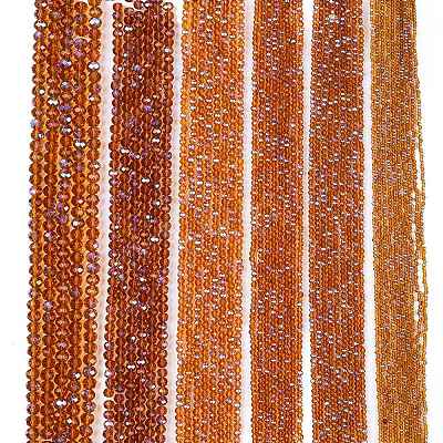 Electroplate Glass Beads Strands EGLA-A044-T3mm-L04-1