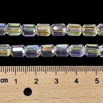 Electroplate Glass Beads X1-EGLA-D030-19Q-1