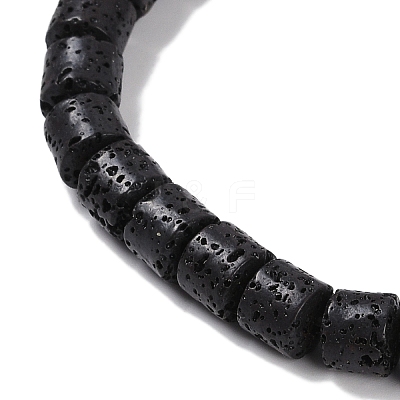 Natural Lava Rock Beads Strands G-A234-E02-02-1