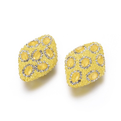 Cubic Zirconia Beads RB-K075-P-1