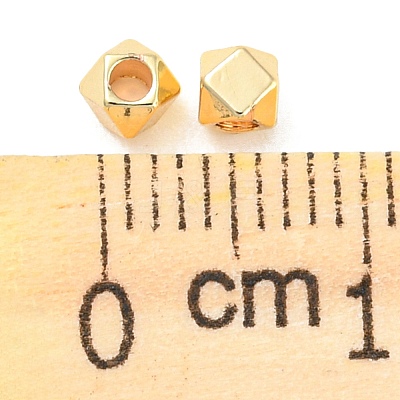 Brass Beads KK-E046-63G-02-1