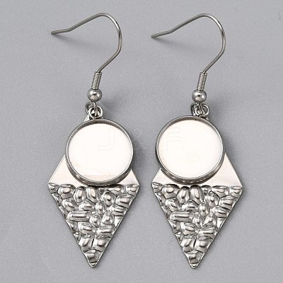 304 Stainless Steel Earring Hooks STAS-TAC0012-01P-1