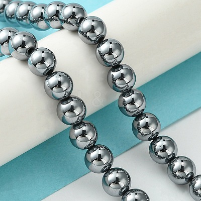 Terahertz Stone Beads Strands G-Z034-B13-03-1