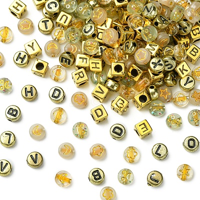 200Pcs Acrylic Beads MACR-FS0001-85-1