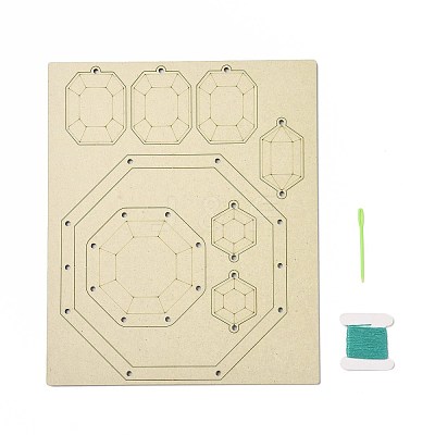 DIY Octagon Wind Chime Making Kit DIY-A029-02-1