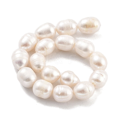 Natural Cultured Freshwater Pearl Beads Strands PEAR-P062-13C-1