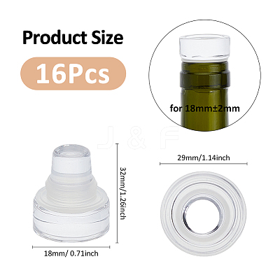 Glass Bottle Stoppers AJEW-WH0528-85-1