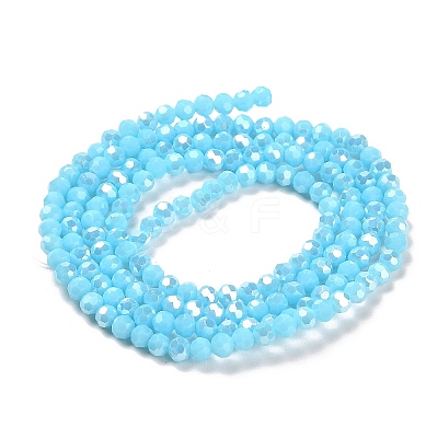 Opaque Glass Beads Stands EGLA-A035-P3mm-B08-1