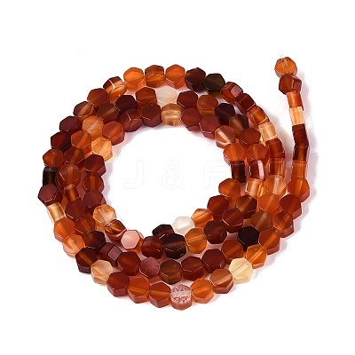 Natural Carnelian Beads Strands GG-N002-02A-03-1