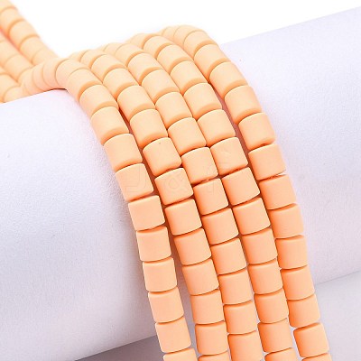 Polymer Clay Bead Strands CLAY-T001-C11-1