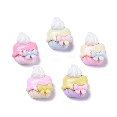 Opaque Cute Resin Decoden Cabochons X-RESI-B024-01H-1