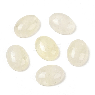 Natural Lemon Quartz Cabochons G-D348-01B-1