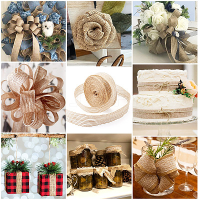 Burlap Ribbon OCOR-TAC0023-09A-1