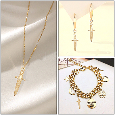 6Pcs 304 Stainless Steel Pendants STAS-UN0031-18-1