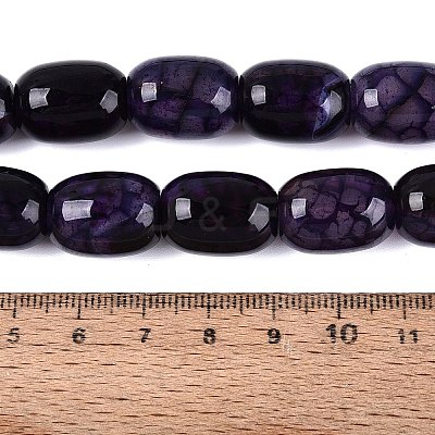 Natural Agate Beads Strands G-Q606-97B-07-1