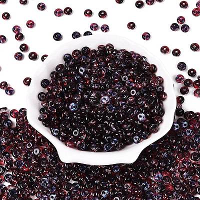 Transparent Colours Glass Seed Beads SEED-Q042-01A-A13-1