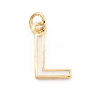 Rack Plating Brass Pendants KK-C065-05L-G-1