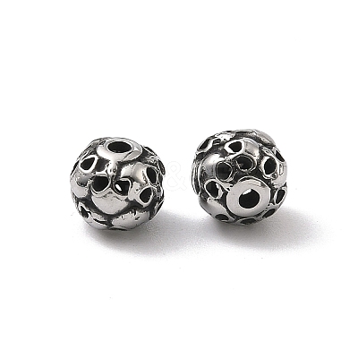 Retro 316 Surgical Stainless Steel Beads STAS-L307-17AS-10-1