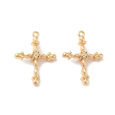 Brass Pendants KK-G468-11G-1