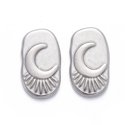 304 Stainless Steel Cabochons STAS-K213-08P-1