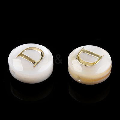 Natural Freshwater Shell Beads SHEL-N036-01D-1