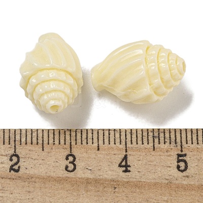 Synthetic Coral Carved Beads Strands X-CORA-I023-07F-1
