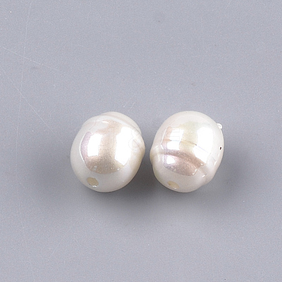 Acrylic Imitation Pearl Beads X-OACR-S024-22-1
