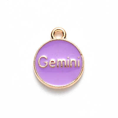 Alloy Enamel Pendants LS-ENAM-S124-01A-01I-1