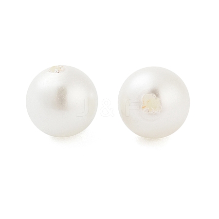 Eco-Friendly Glass Pearl Round Beads HY-K006-01E-1