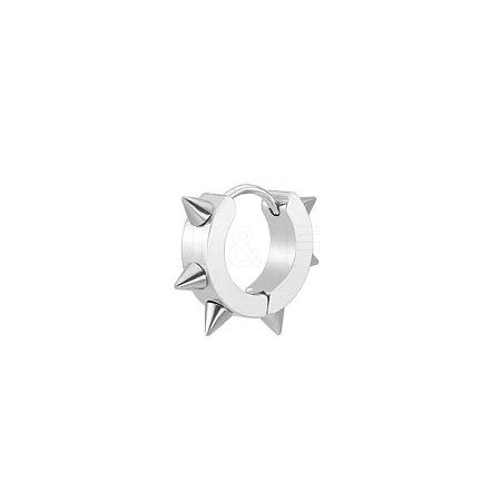 Punk Style 201 Stainless Steel Hoop Earrings FS-WG56A2E-01-1