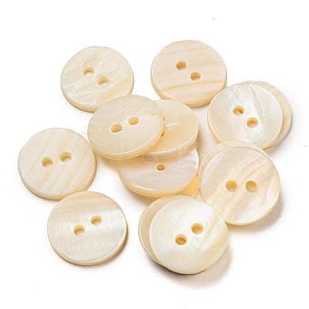 Freshwater Shell Buttons BUTT-Z001-04A-1