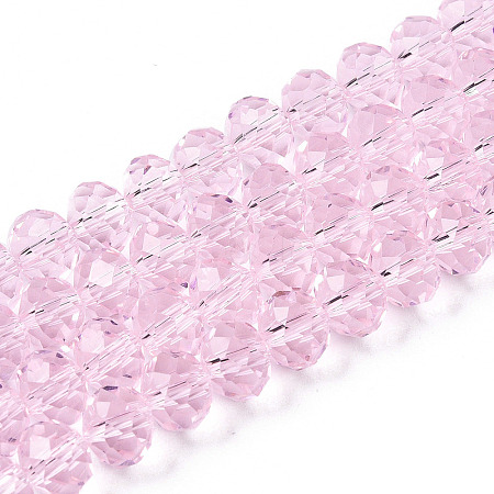 Glass Beads Strands X-EGLA-A034-T6mm-D10-1