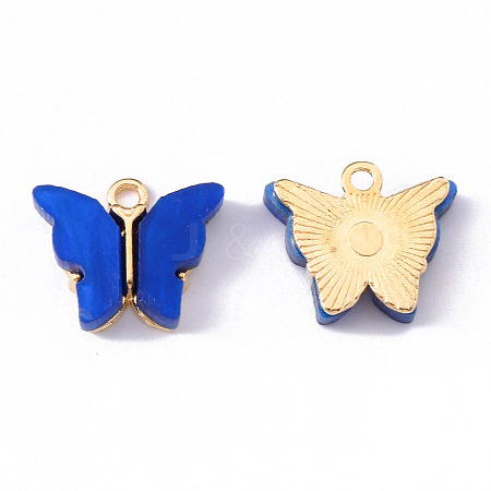 Alloy Enamel Pendants X-ENAM-R136-01F-1