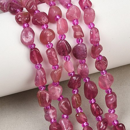 Natural Tourmaline Beads Strands GG-CBA3A44-C02-01-1