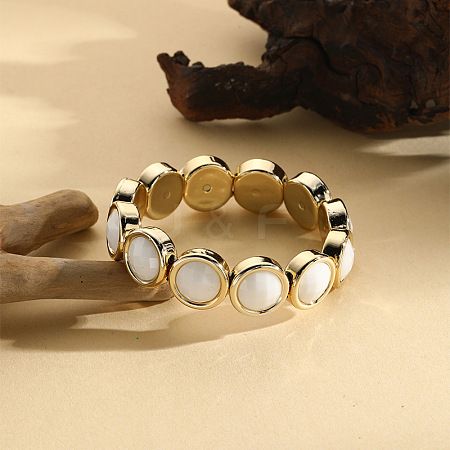 Acrylic Flat Round Bangles FS-WGBB717-09-1