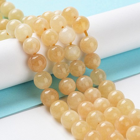 Dyed Natural Malaysia Jade Beads Strands G-G021-02B-11-1